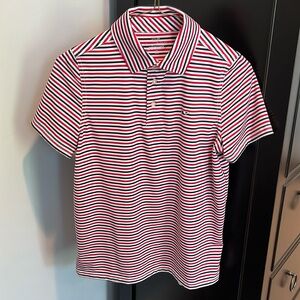 Vineyard Vines, red white & blue boys polo shirt. Size M (12–14)